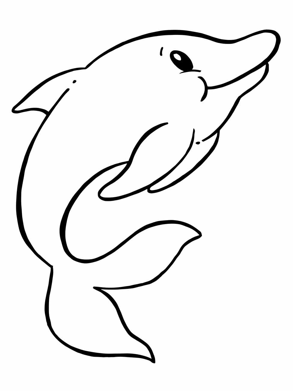 Dolphins coloring page (6)