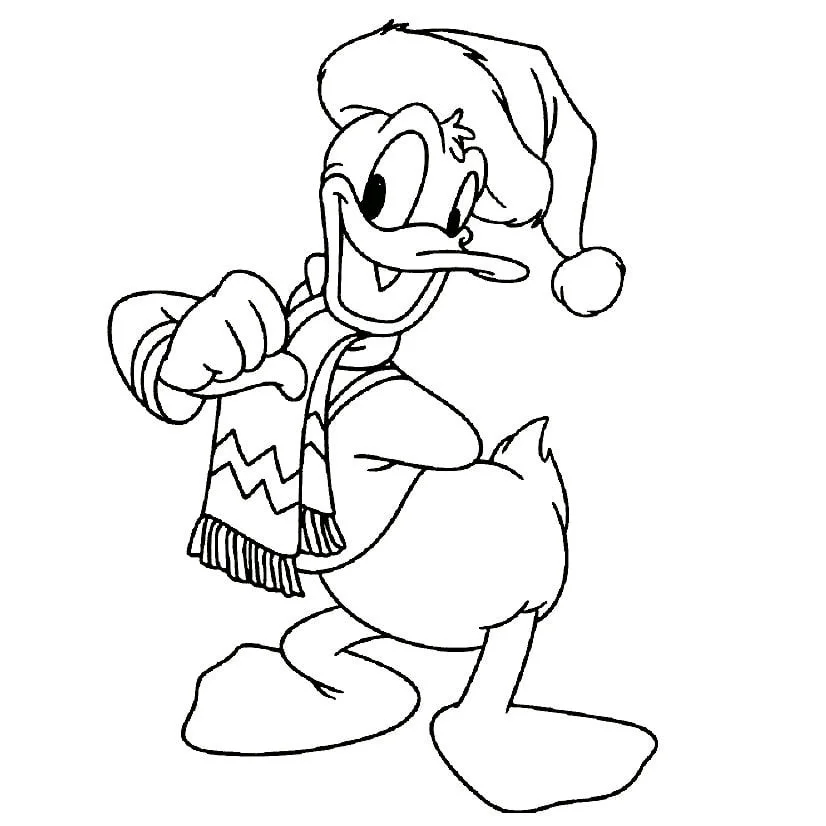 Donald coloring page (1)