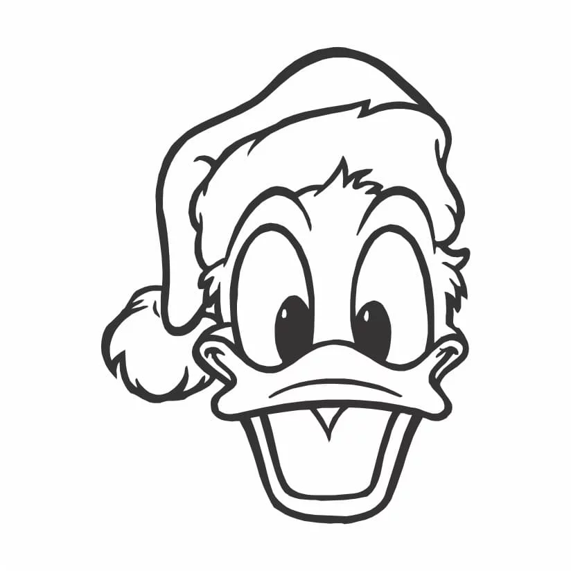 Donald coloring page (10)