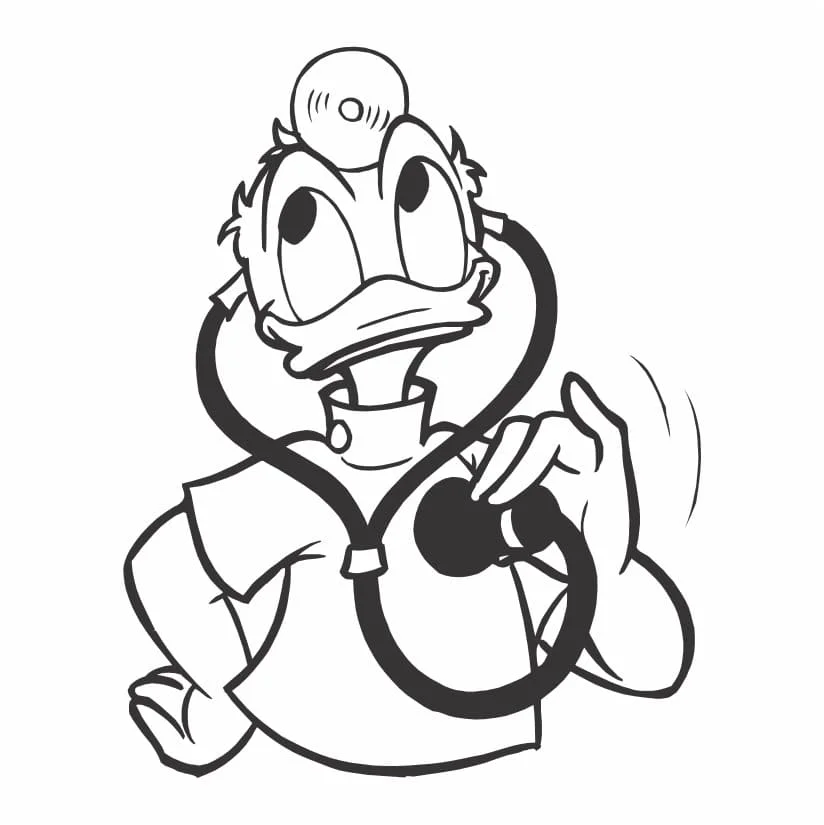 Donald coloring page (13)