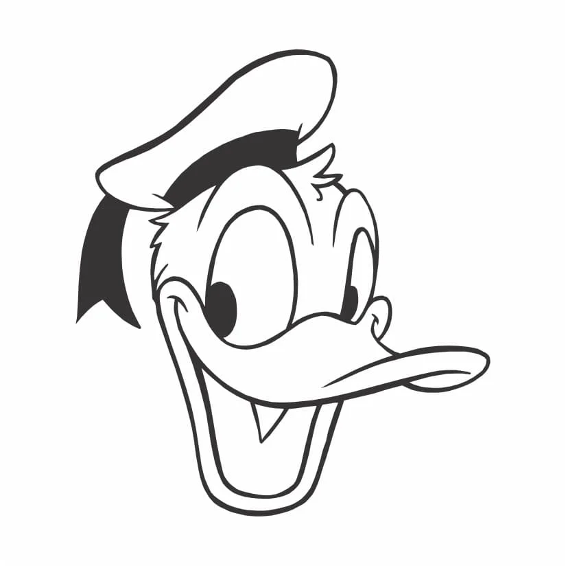 Donald coloring page (14)