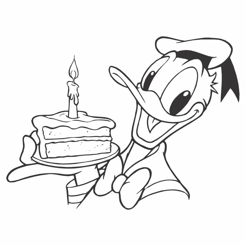 Donald coloring page (18)