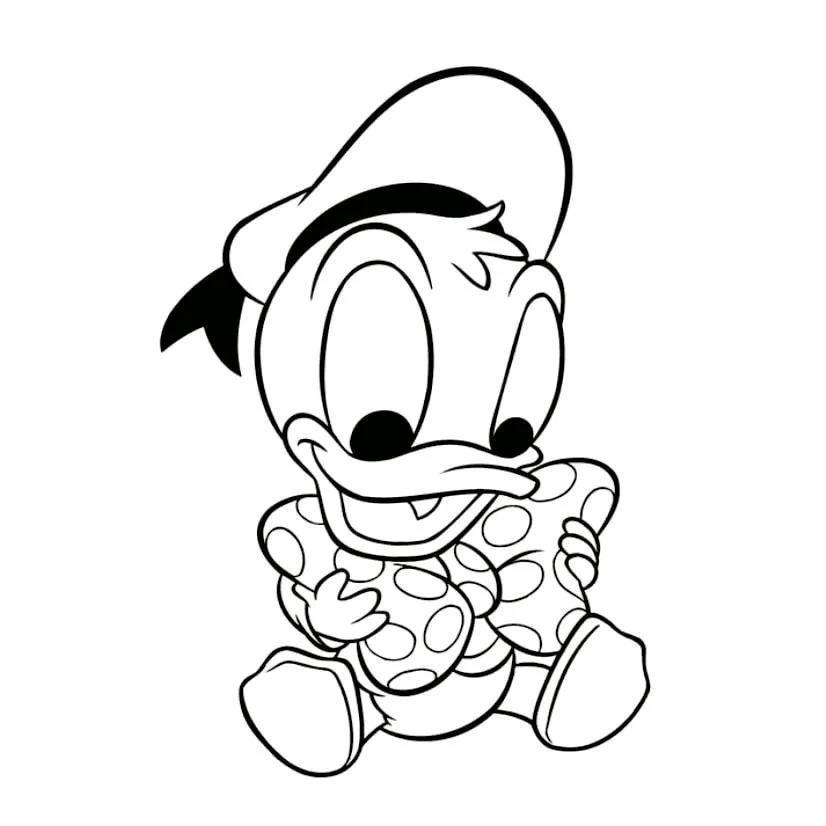 Donald coloring page (24)