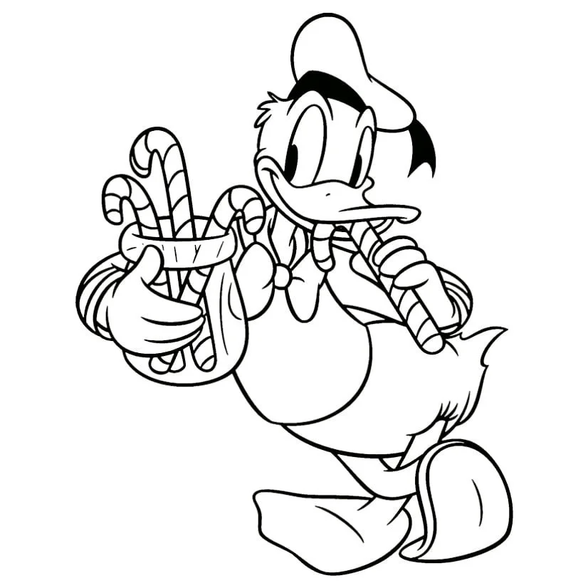 Donald coloring page (26)