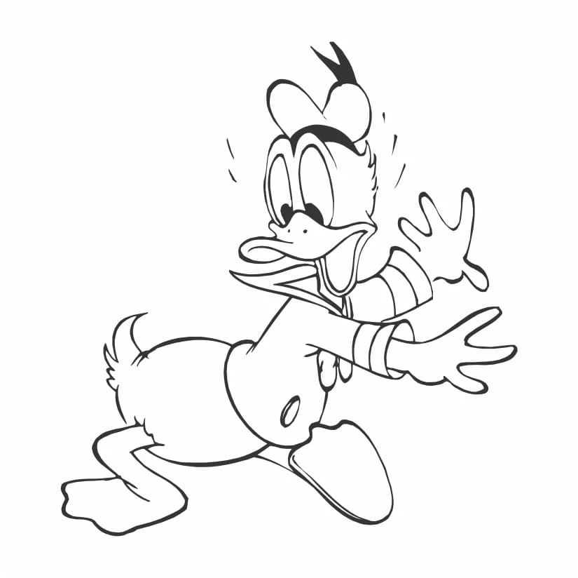 Donald coloring page (29)