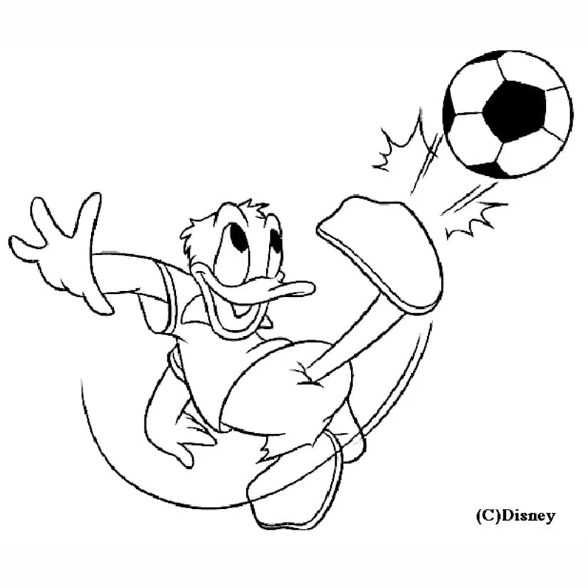 Donald coloring page (31)