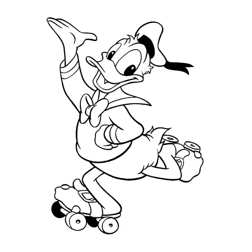 Donald coloring page (32)