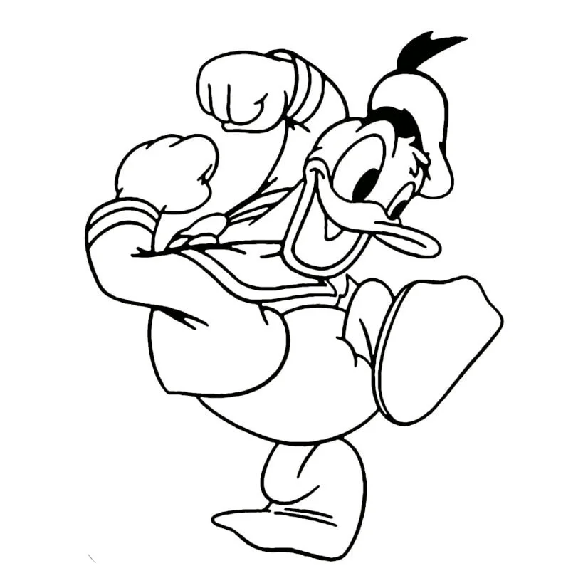 Donald coloring page (33)