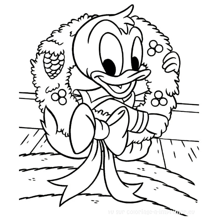 Donald coloring page (5)