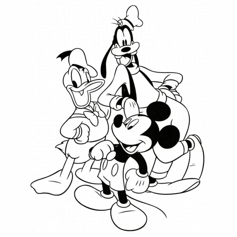 Donald coloring page (50)