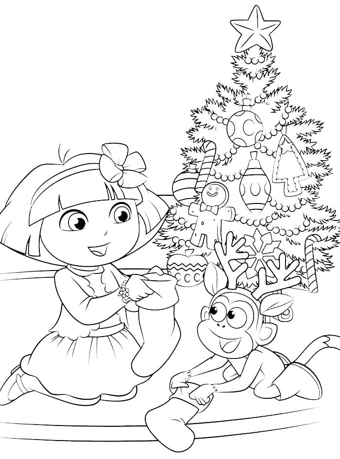 Dora the Explorer coloring page (101)