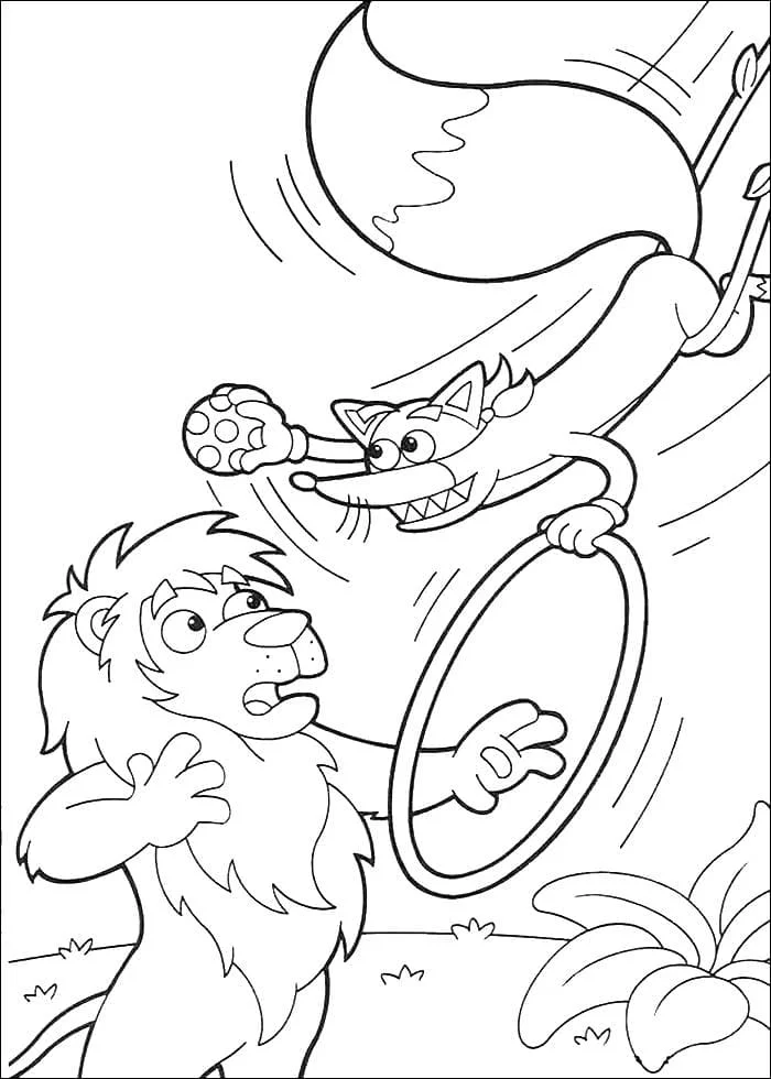 Dora the Explorer coloring page (108)