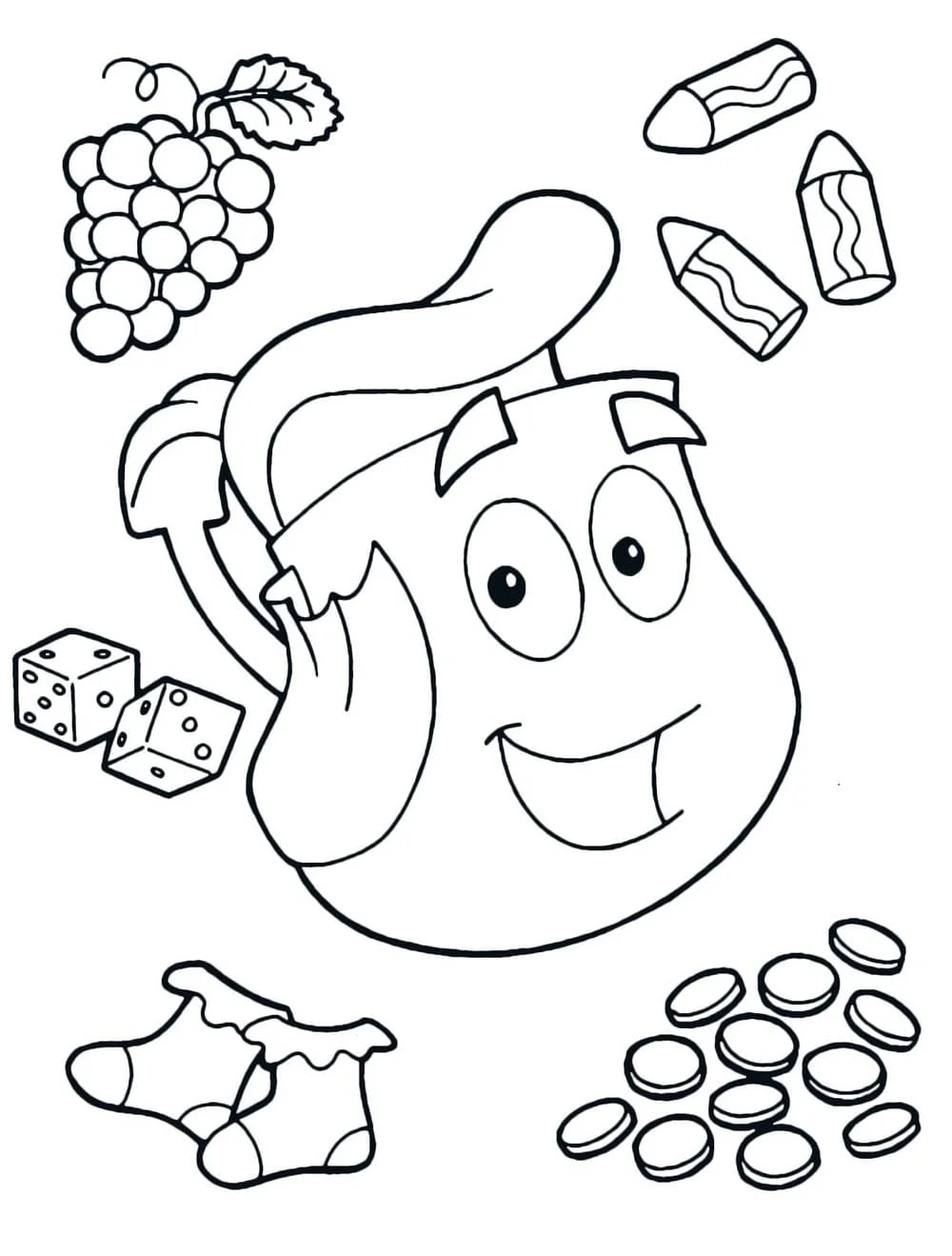 Dora the Explorer coloring page (109)