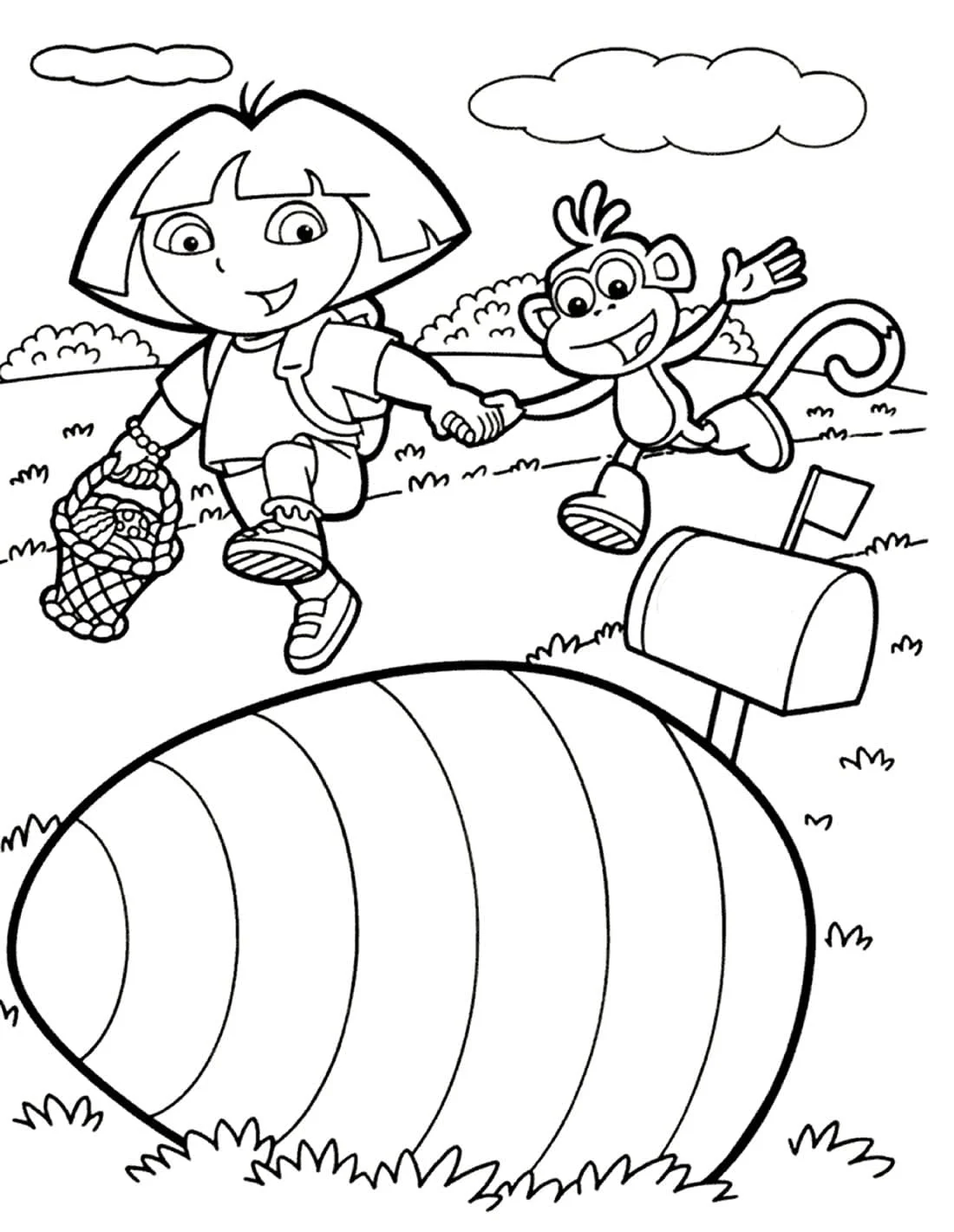 Dora the Explorer coloring page (11)