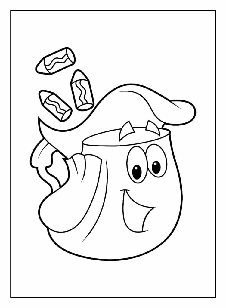 Dora the Explorer coloring page (110)