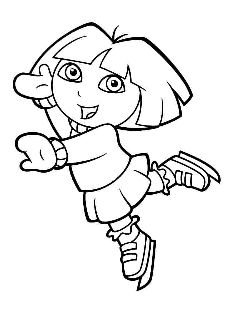 Dora the Explorer coloring page (18)