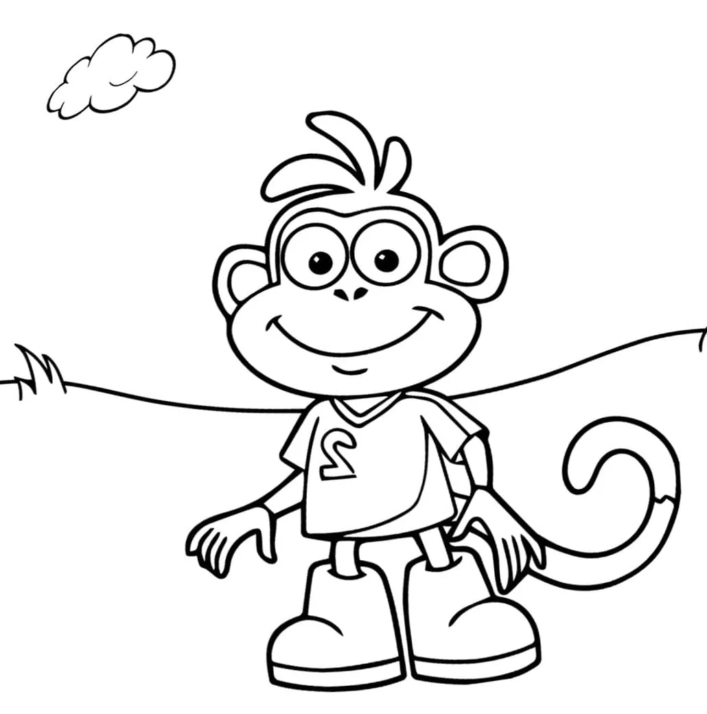 Dora the Explorer coloring page (2)