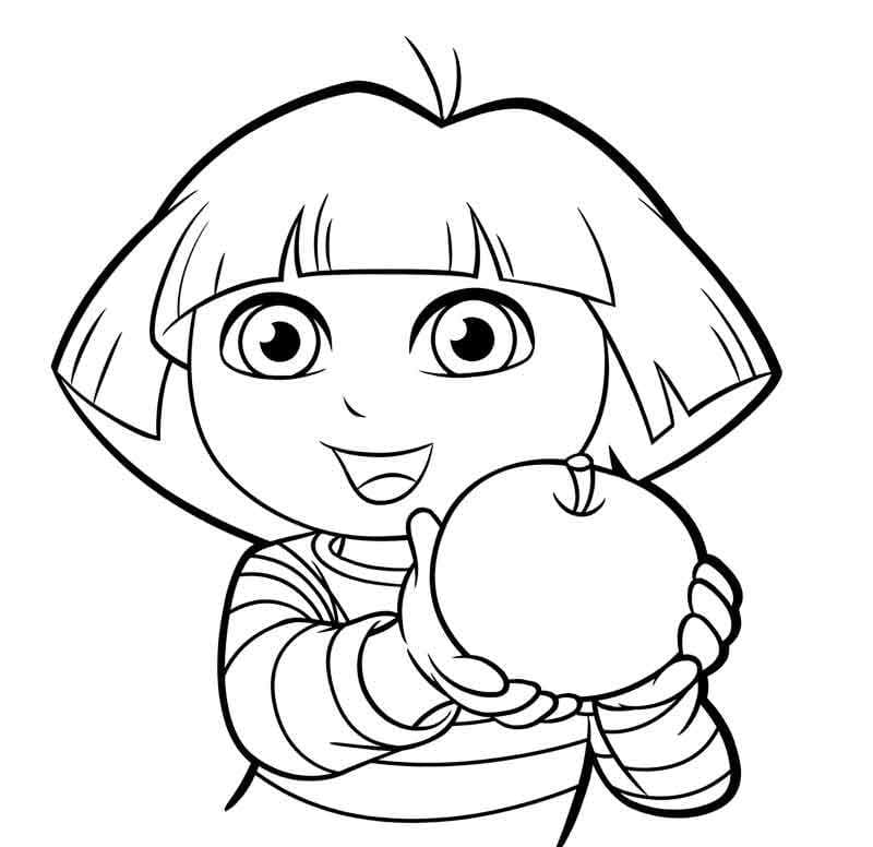 Dora the Explorer coloring page (20)