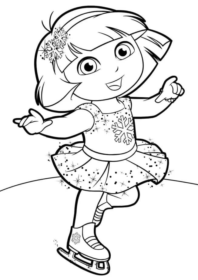 Dora the Explorer coloring page (31)