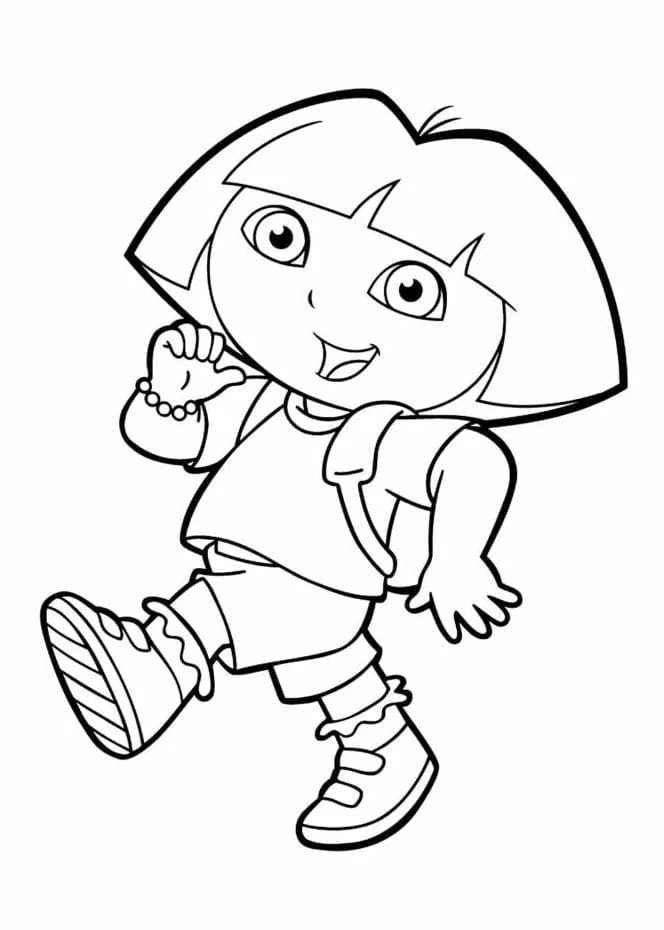 Dora the Explorer coloring page (33)