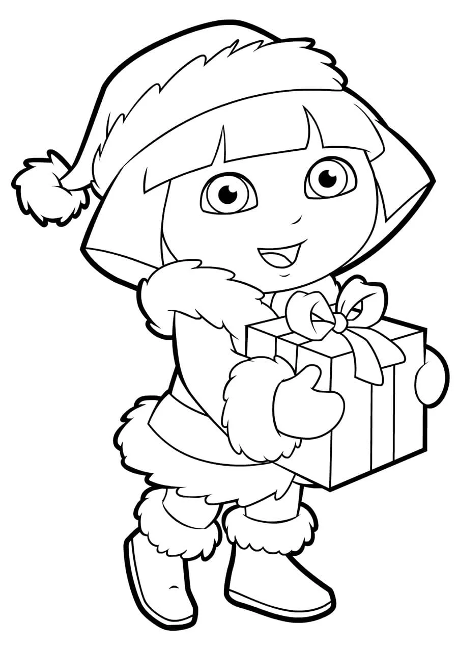 Dora the Explorer coloring page (36)