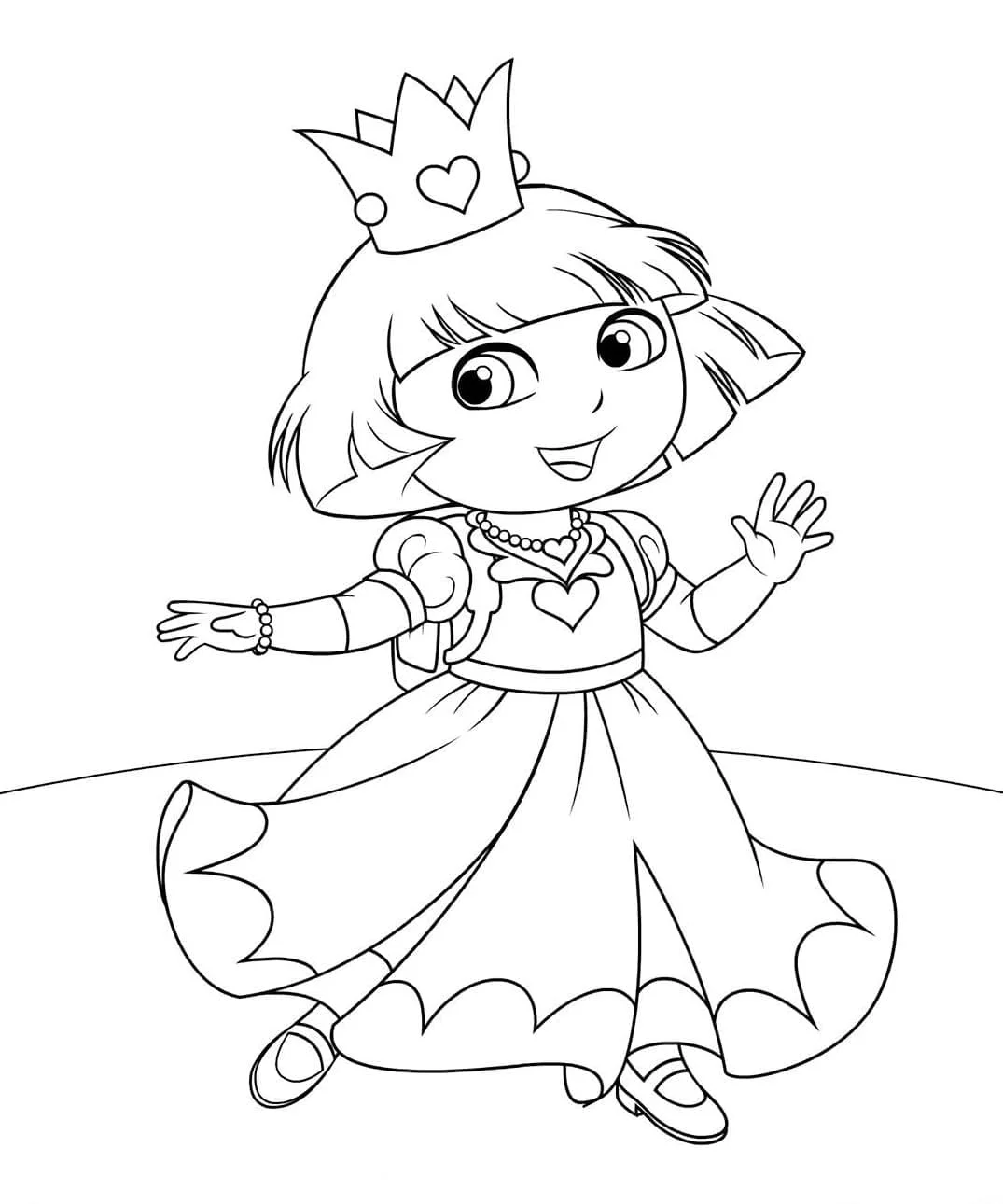 Dora the Explorer coloring page (38)