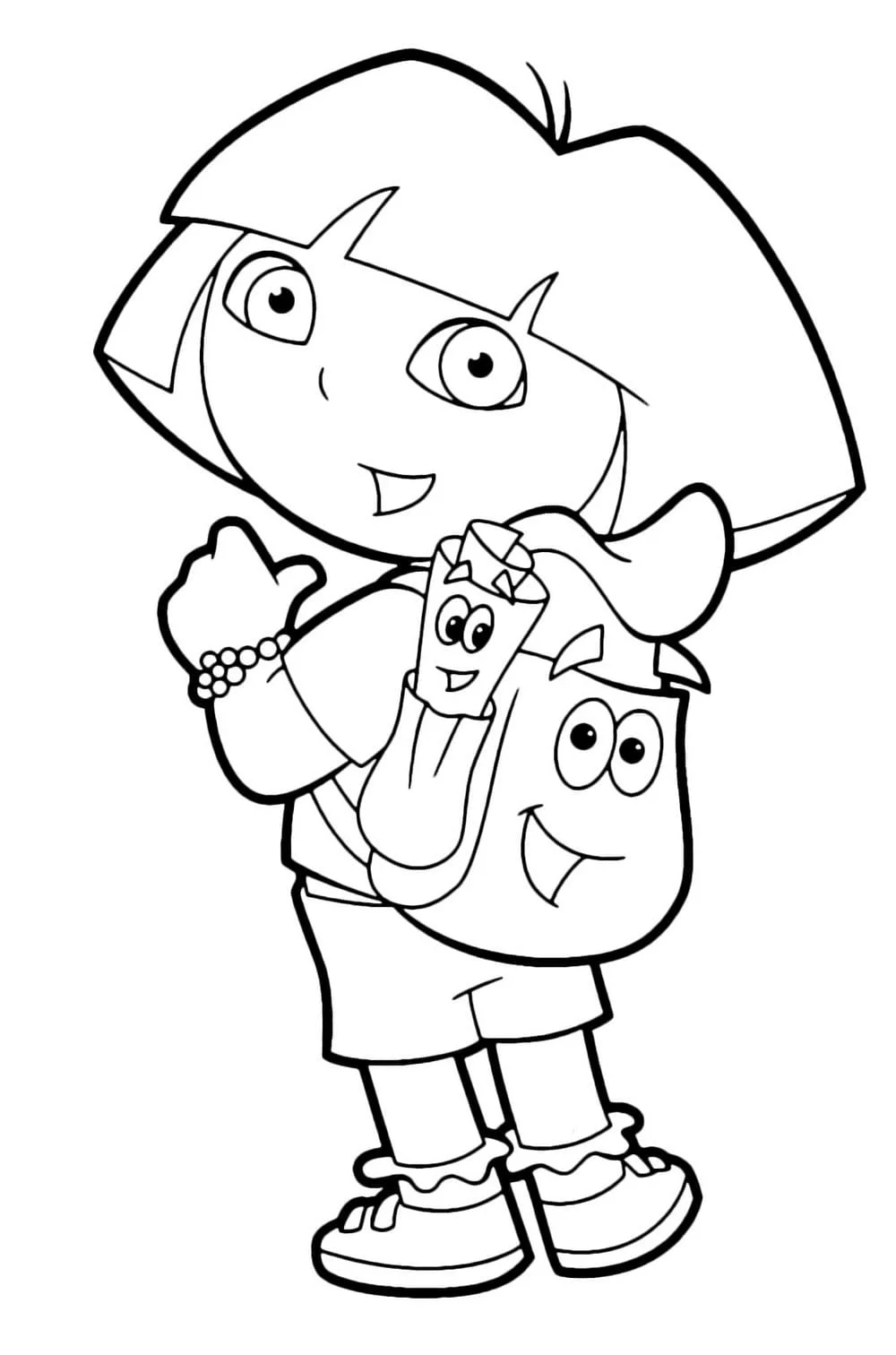 Dora the Explorer coloring page (39)