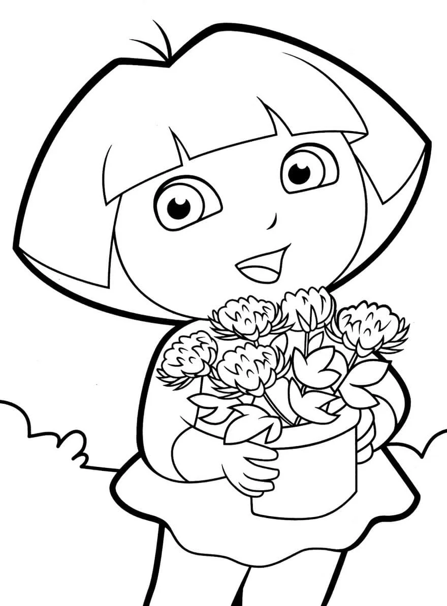 Dora the Explorer coloring page (40)