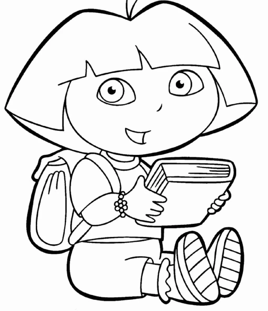 Dora the Explorer coloring page (48)