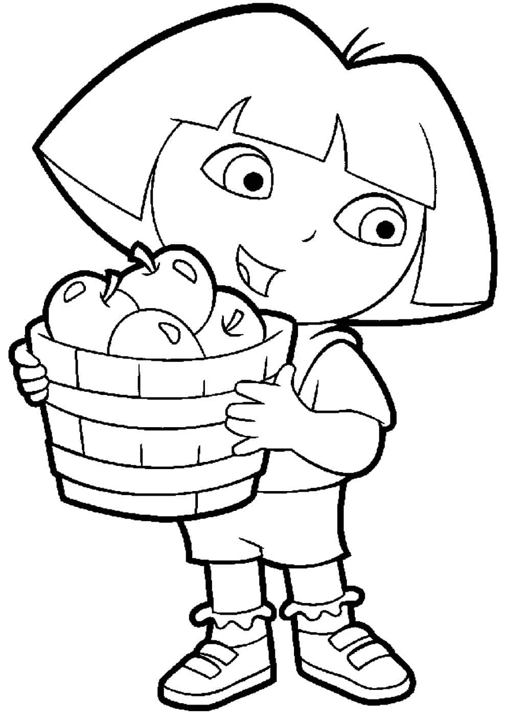 Dora the Explorer coloring page (49)