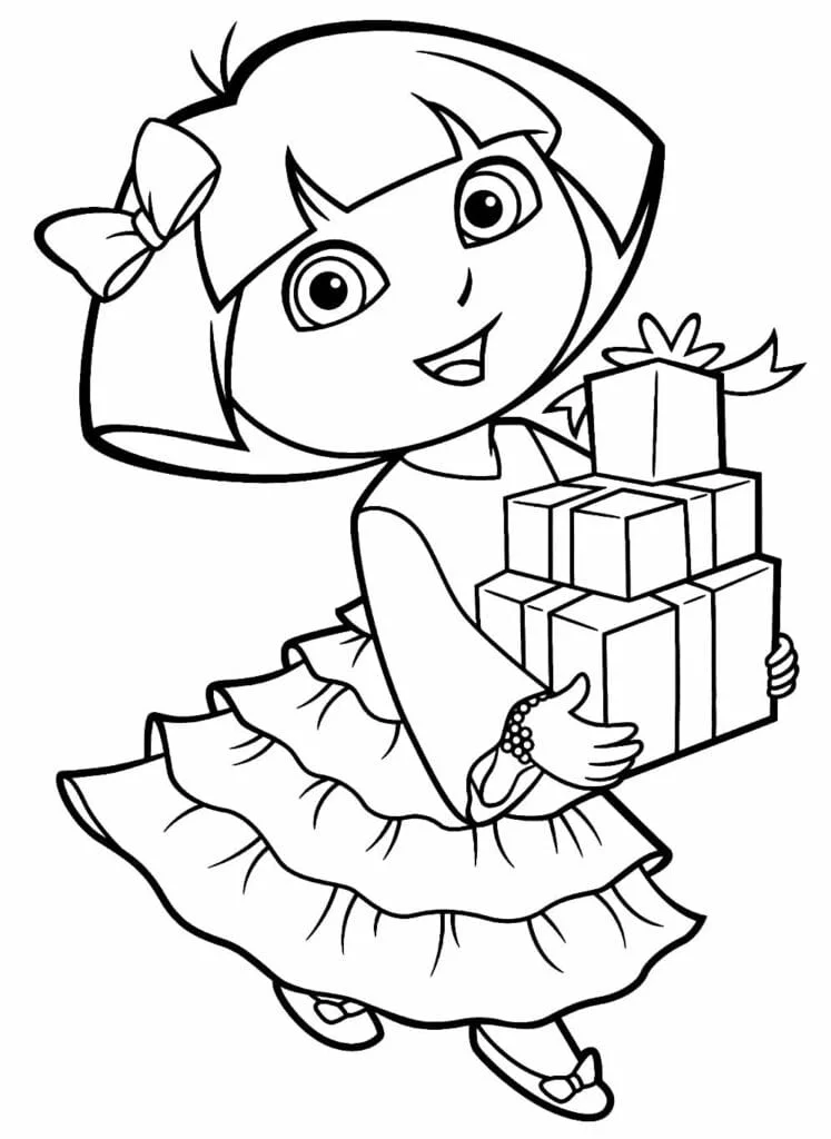 Dora the Explorer coloring page (50)