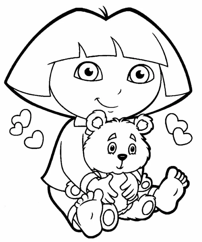 Dora the Explorer coloring page (51)