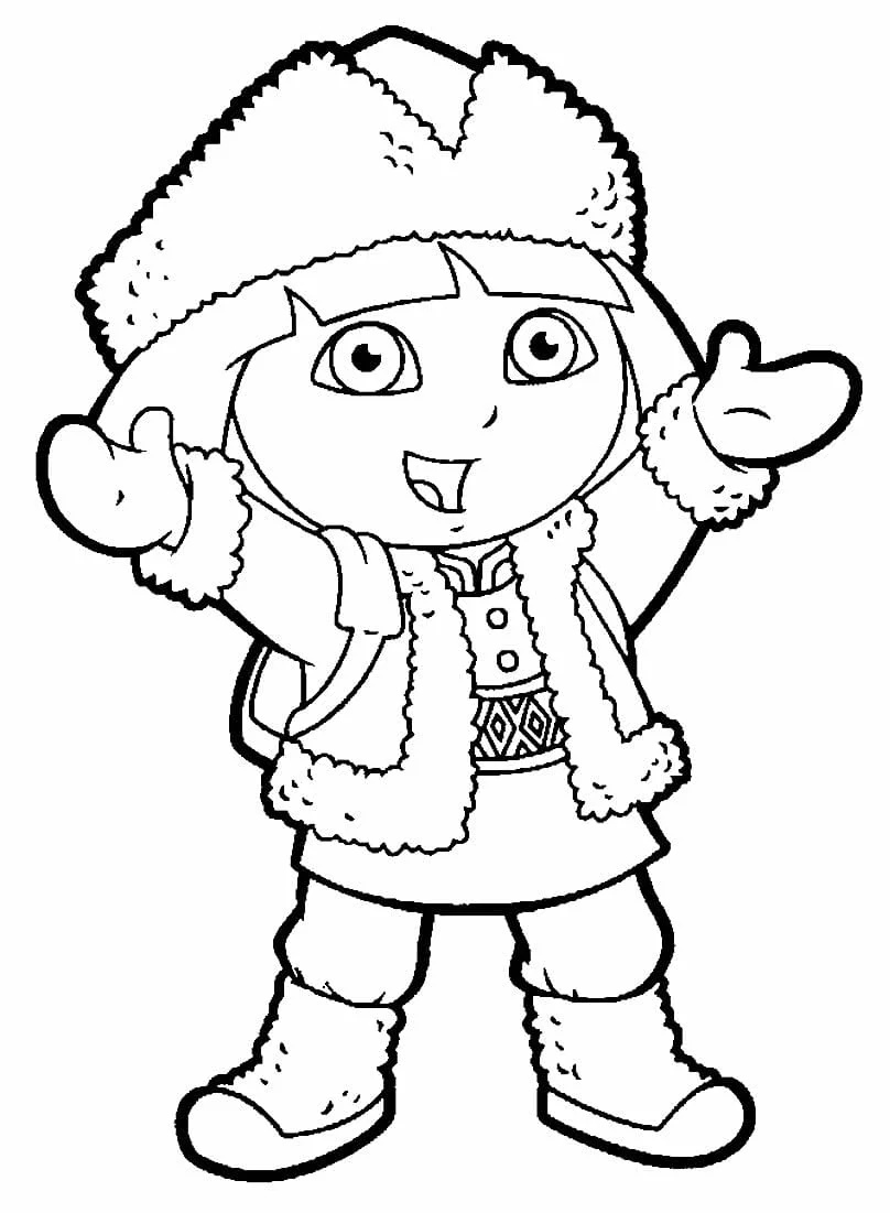 Dora the Explorer coloring page (52)