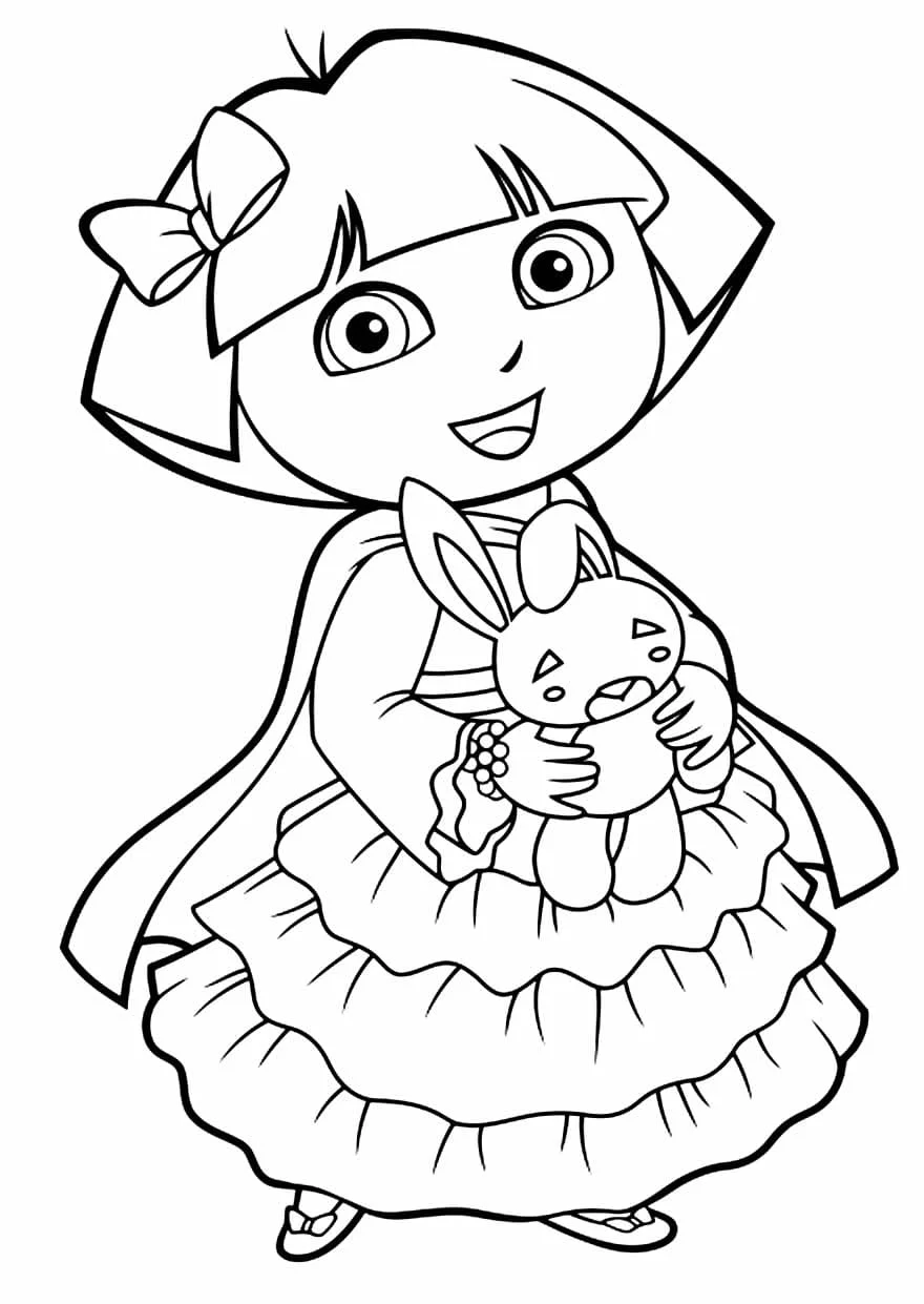 Dora the Explorer coloring page (53)