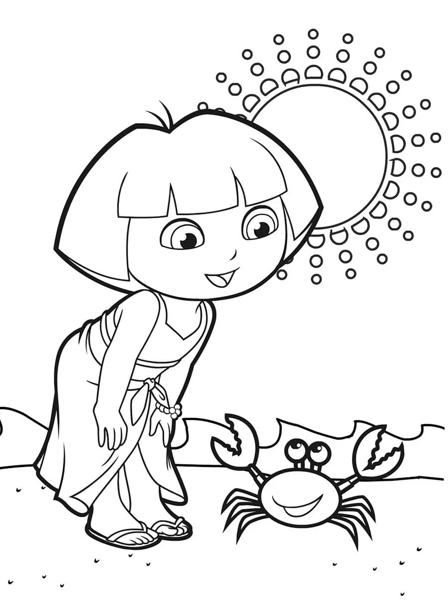 Dora the Explorer coloring page (65)