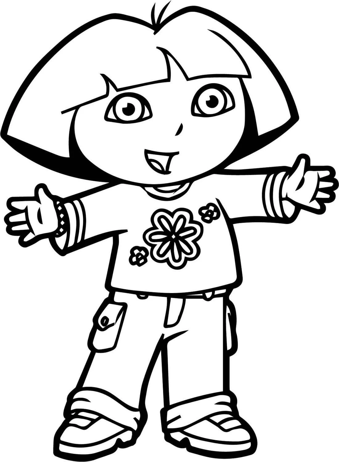 Dora the Explorer coloring page (66)