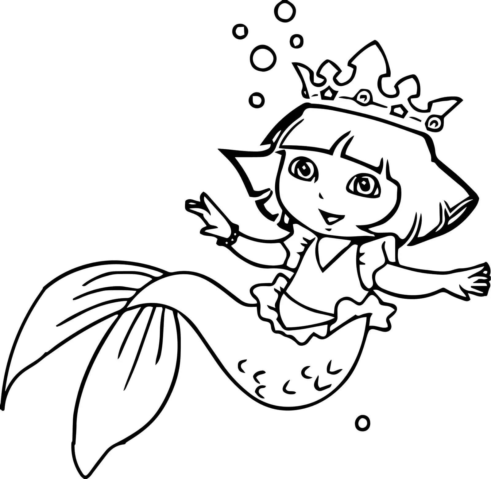 Dora the Explorer coloring page (68)