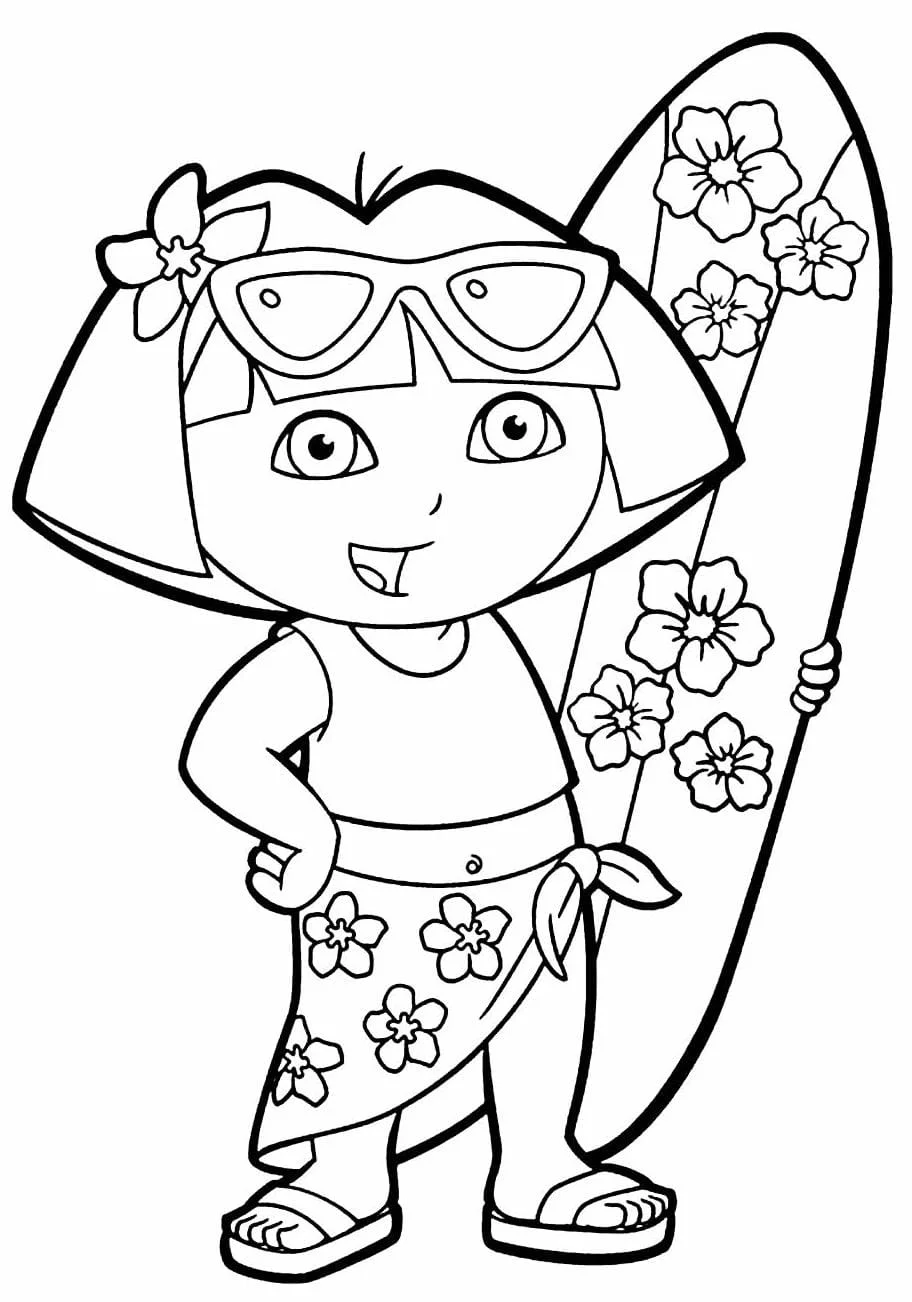 Dora the Explorer coloring page (71)