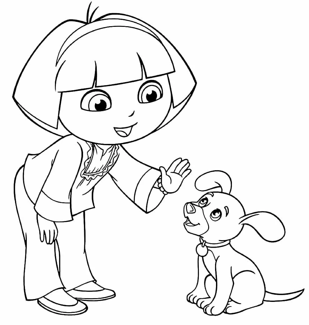 Dora the Explorer coloring page (75)