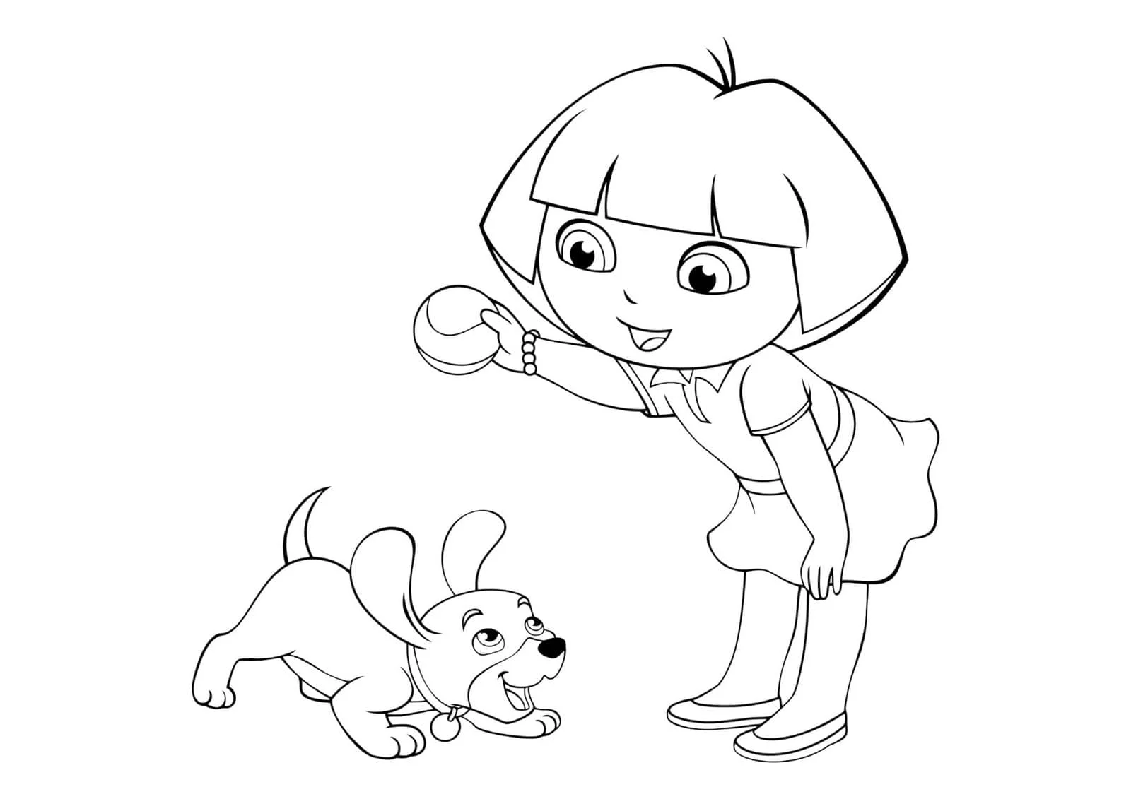 Dora the Explorer coloring page (77)