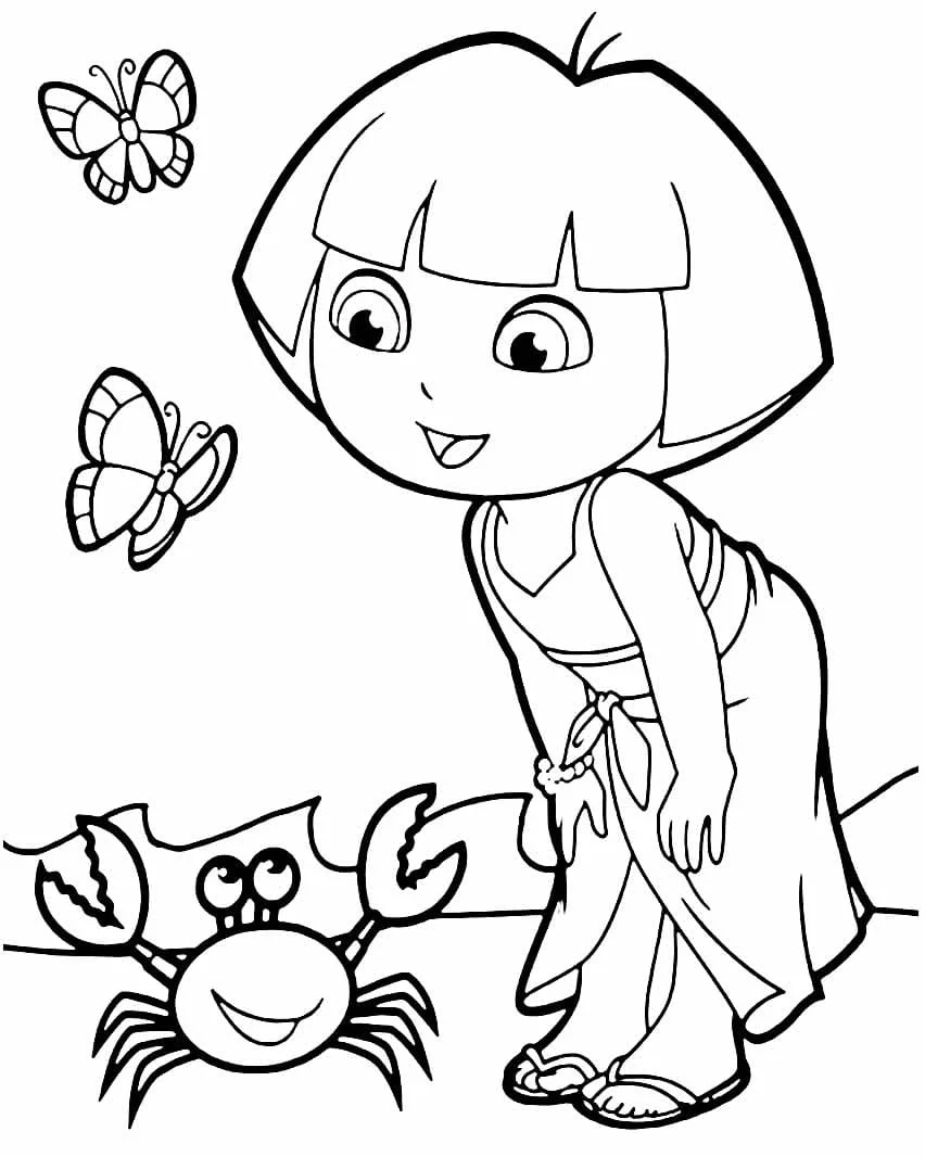 Dora the Explorer coloring page (83)