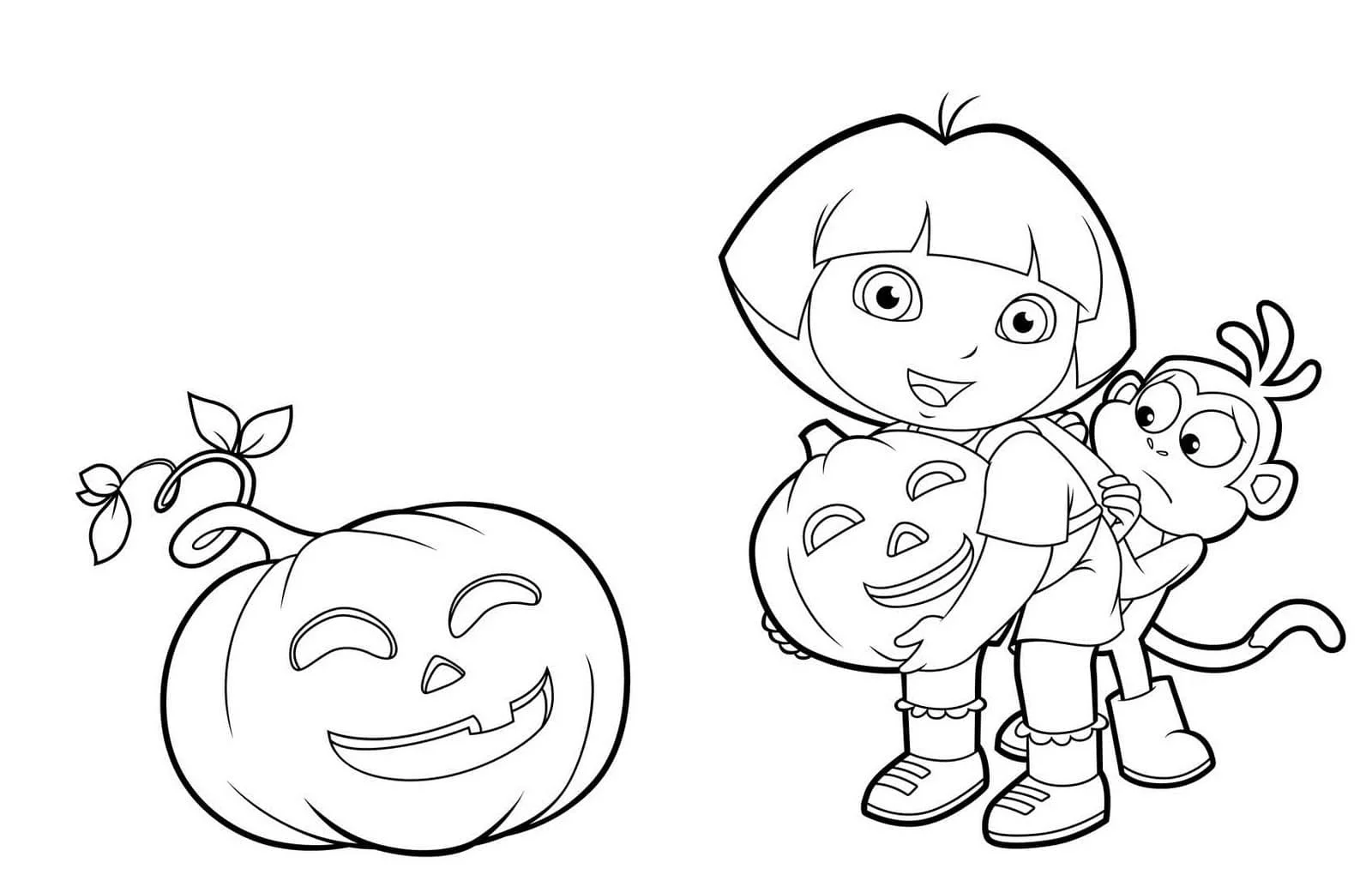 Dora the Explorer coloring page (84)