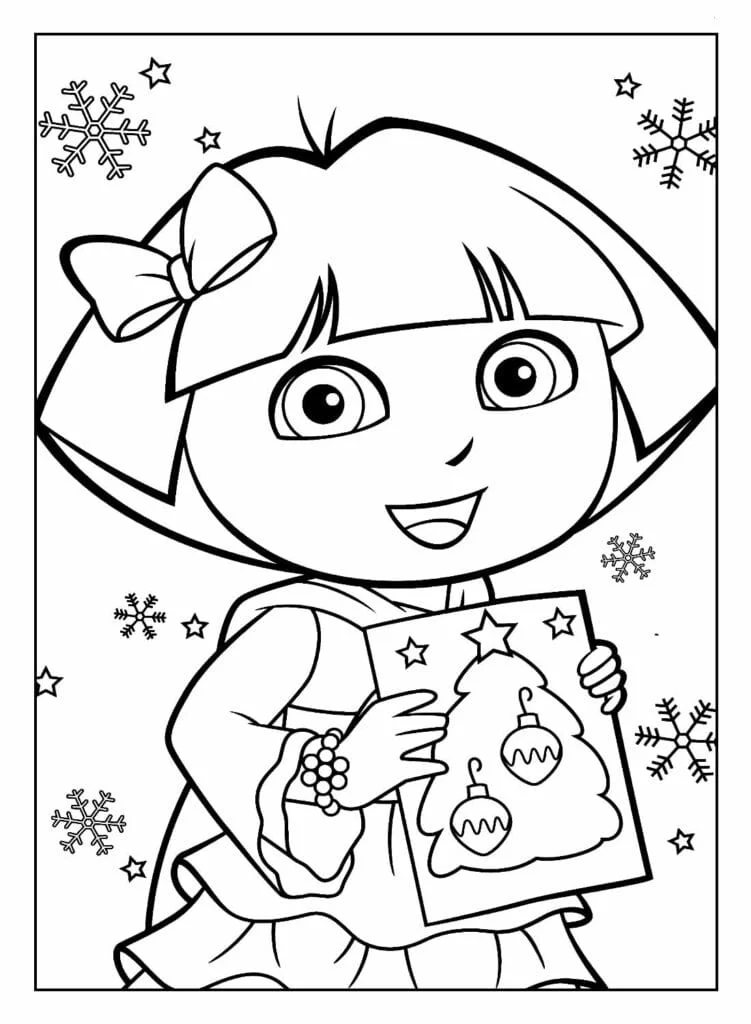 Dora the Explorer coloring page (87)