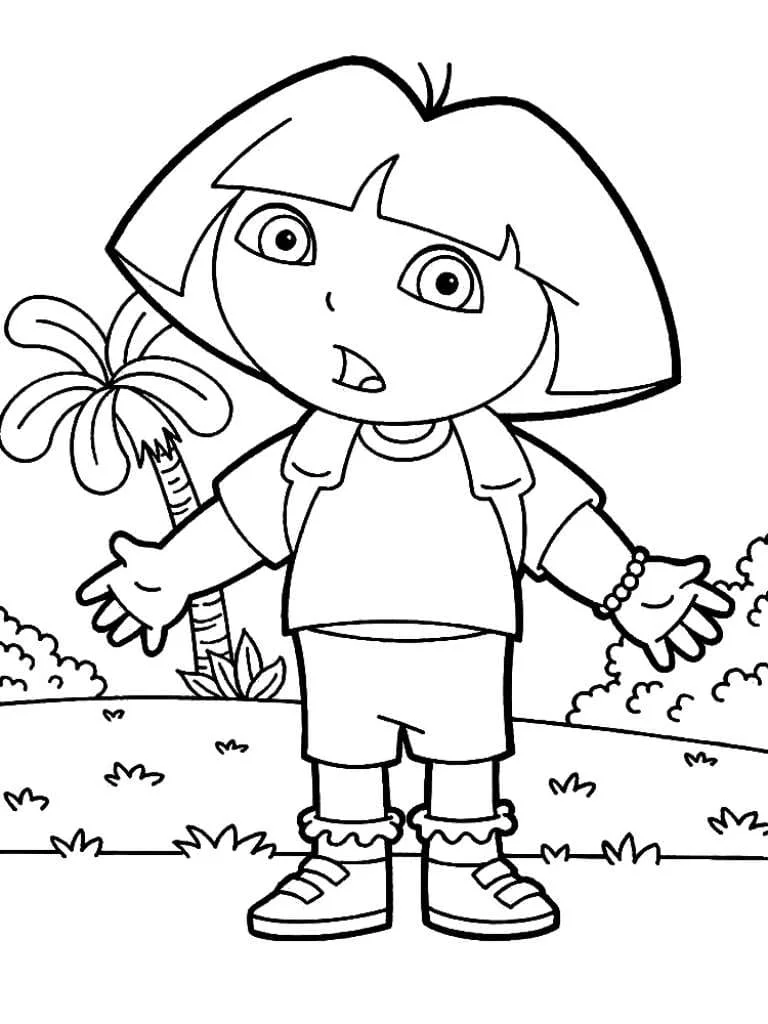 Dora the Explorer coloring page (93)