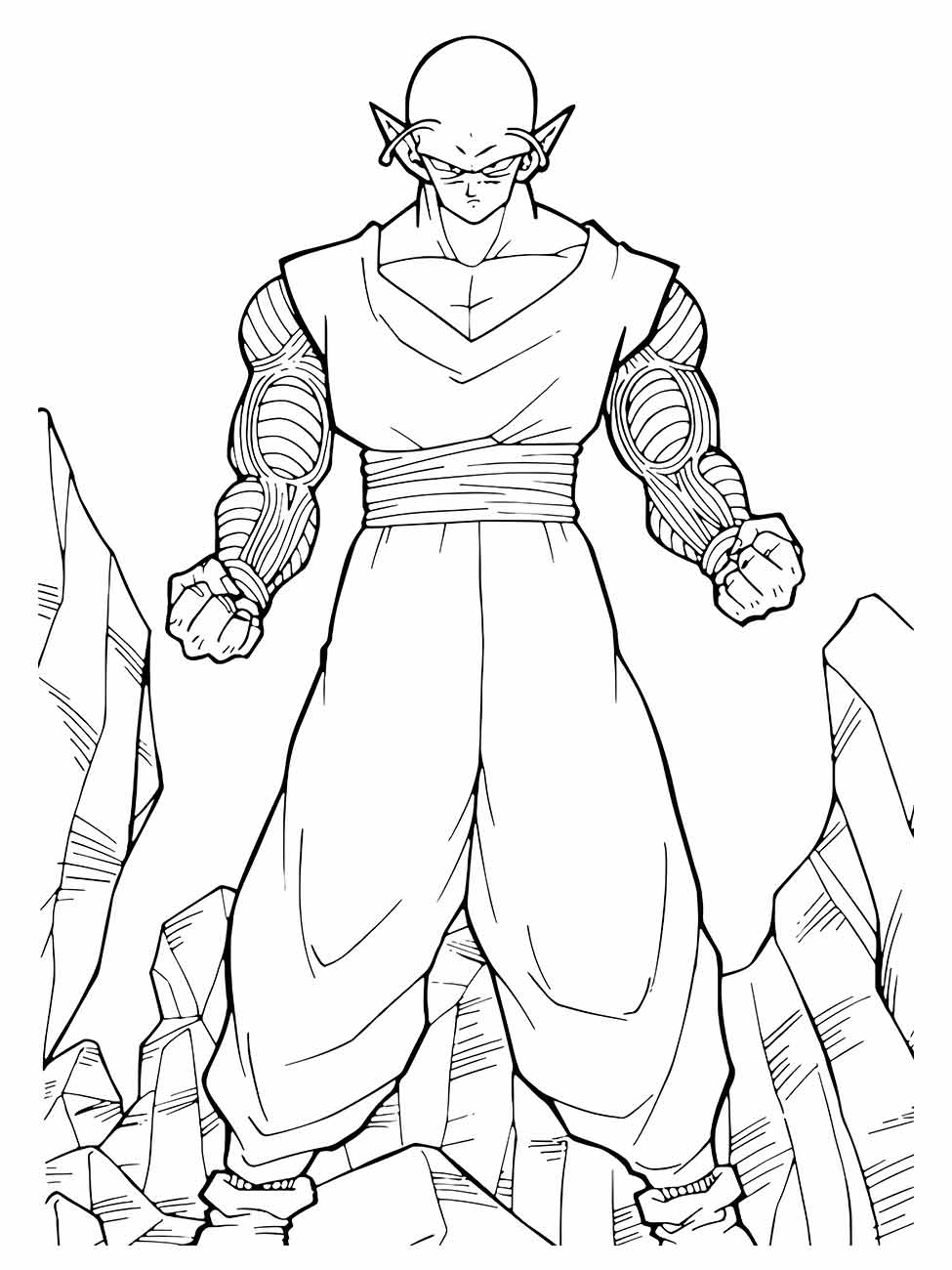 Dragon Ball Z coloring page (1)