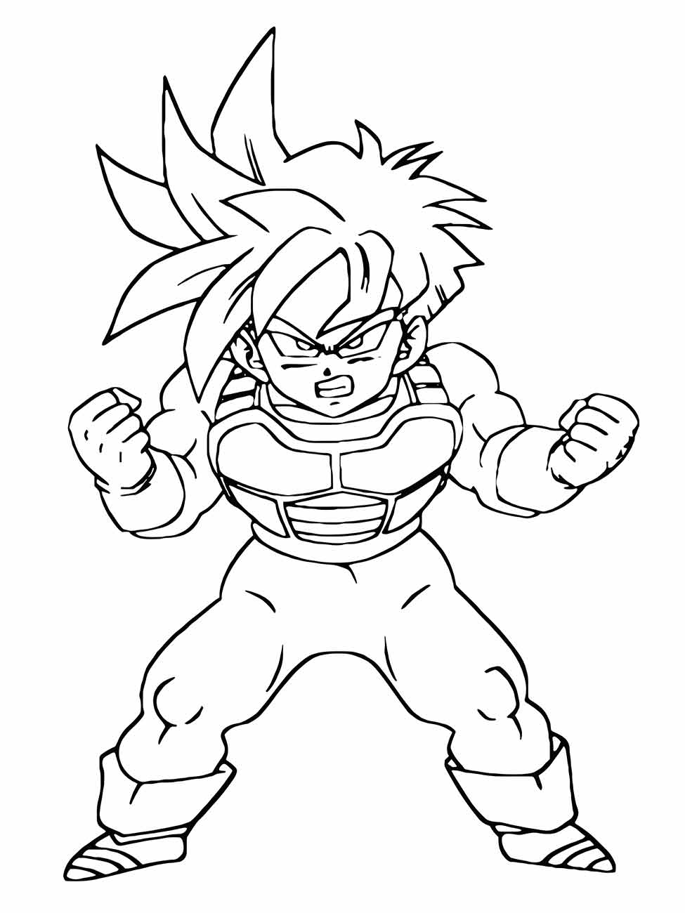 Dragon Ball Z coloring page (22)