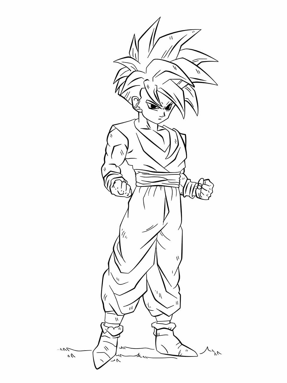 Dragon Ball Z coloring page (24)