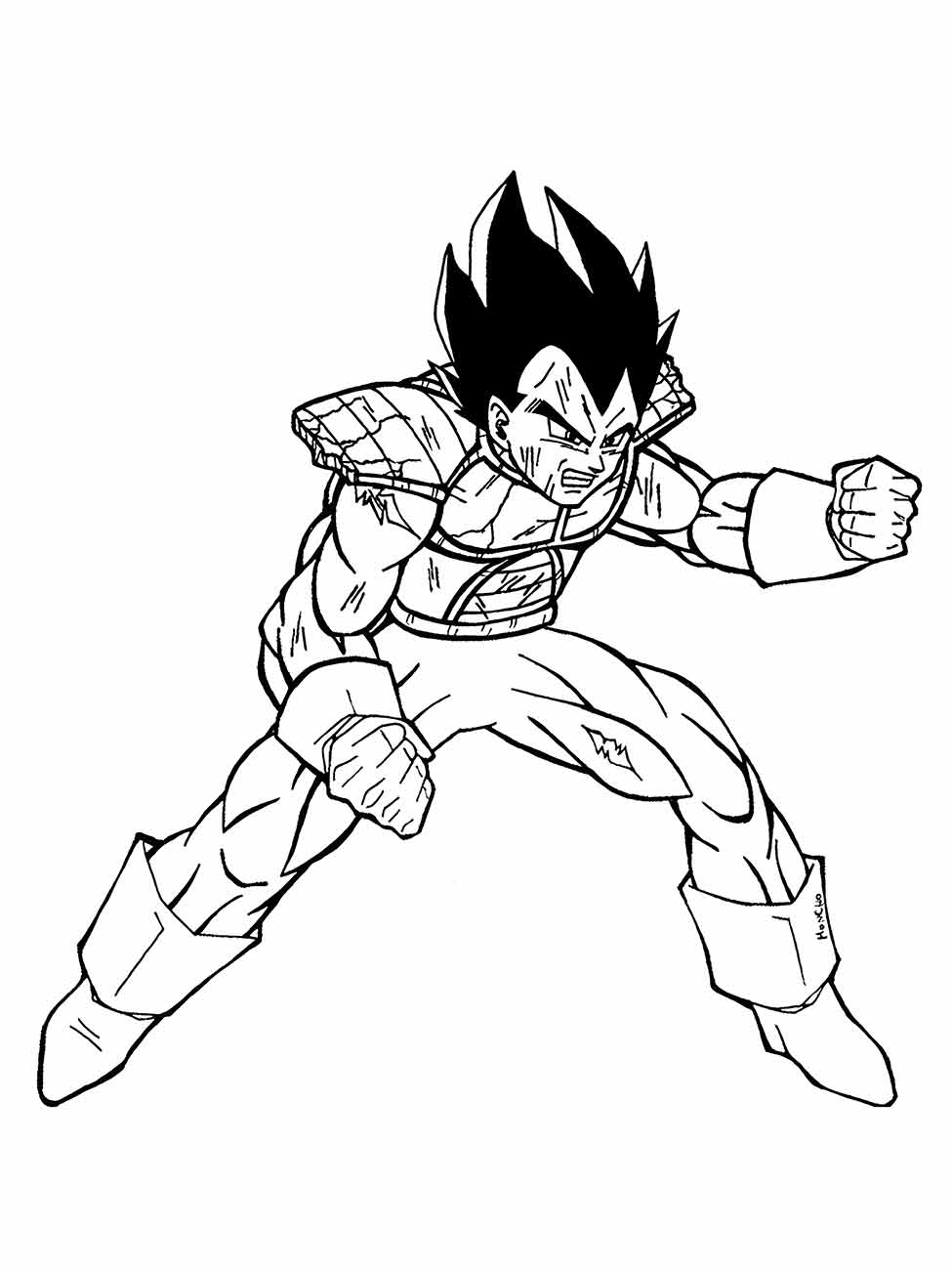 Dragon Ball Z coloring page (27)