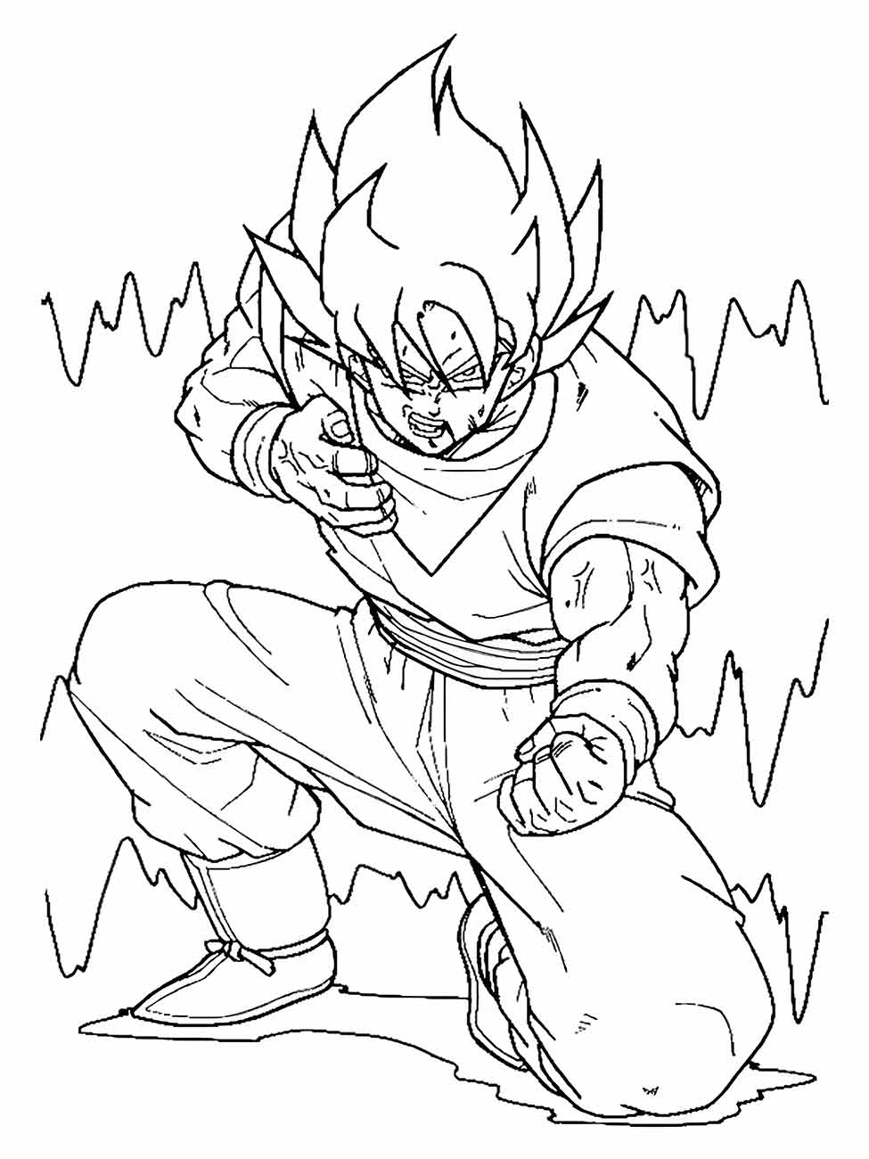 Dragon Ball Z coloring page (28)