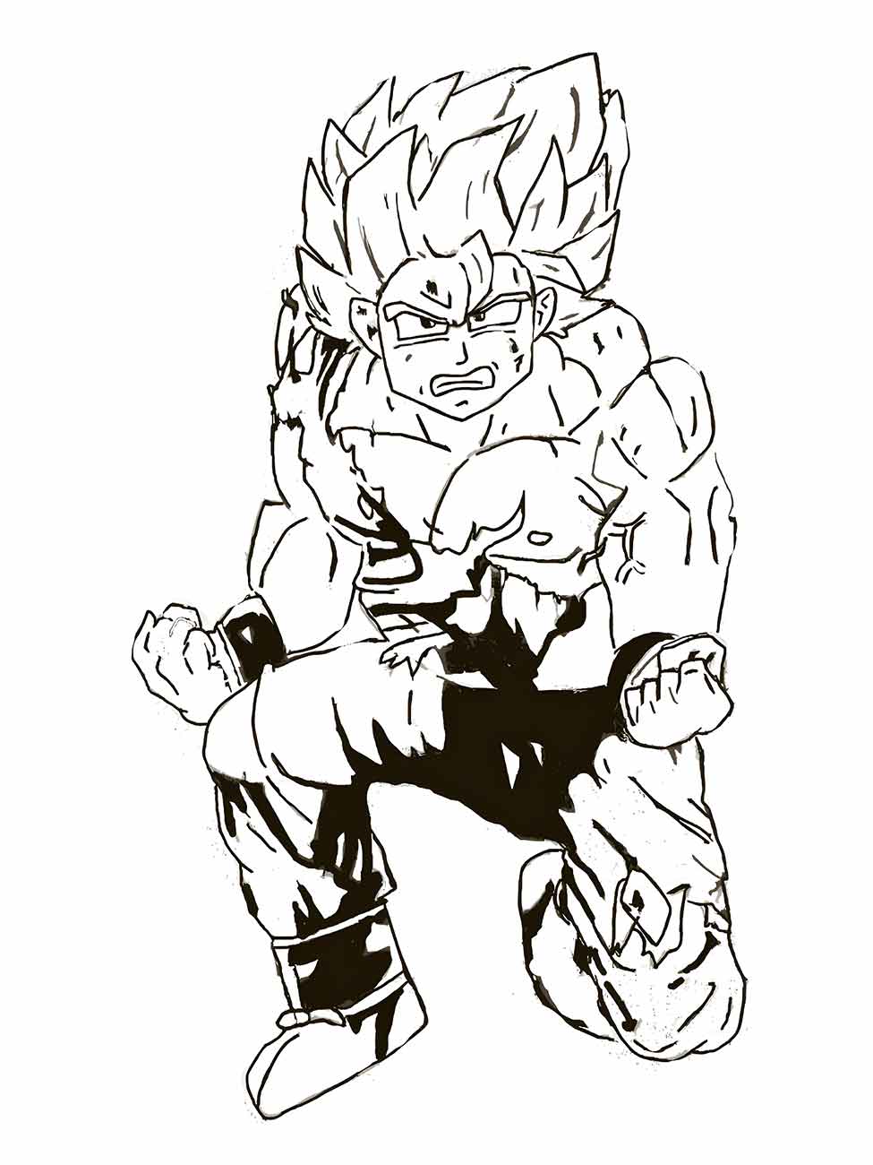 Dragon Ball Z coloring page (3)